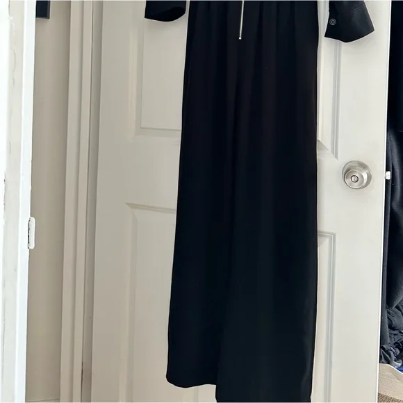 ZARA BLACK JUMPSUIT WITH ZIPPER - Picture 5 of 5